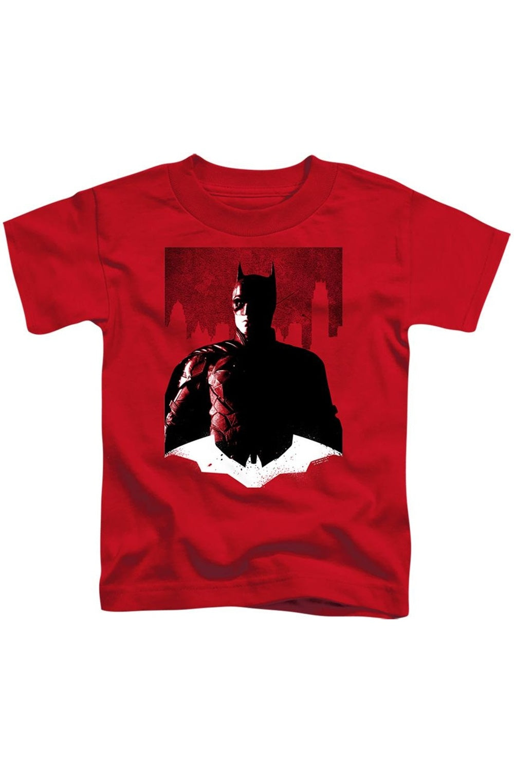 

Футболка с коротким рукавом The Batman Noir для малышей Gildan, красный