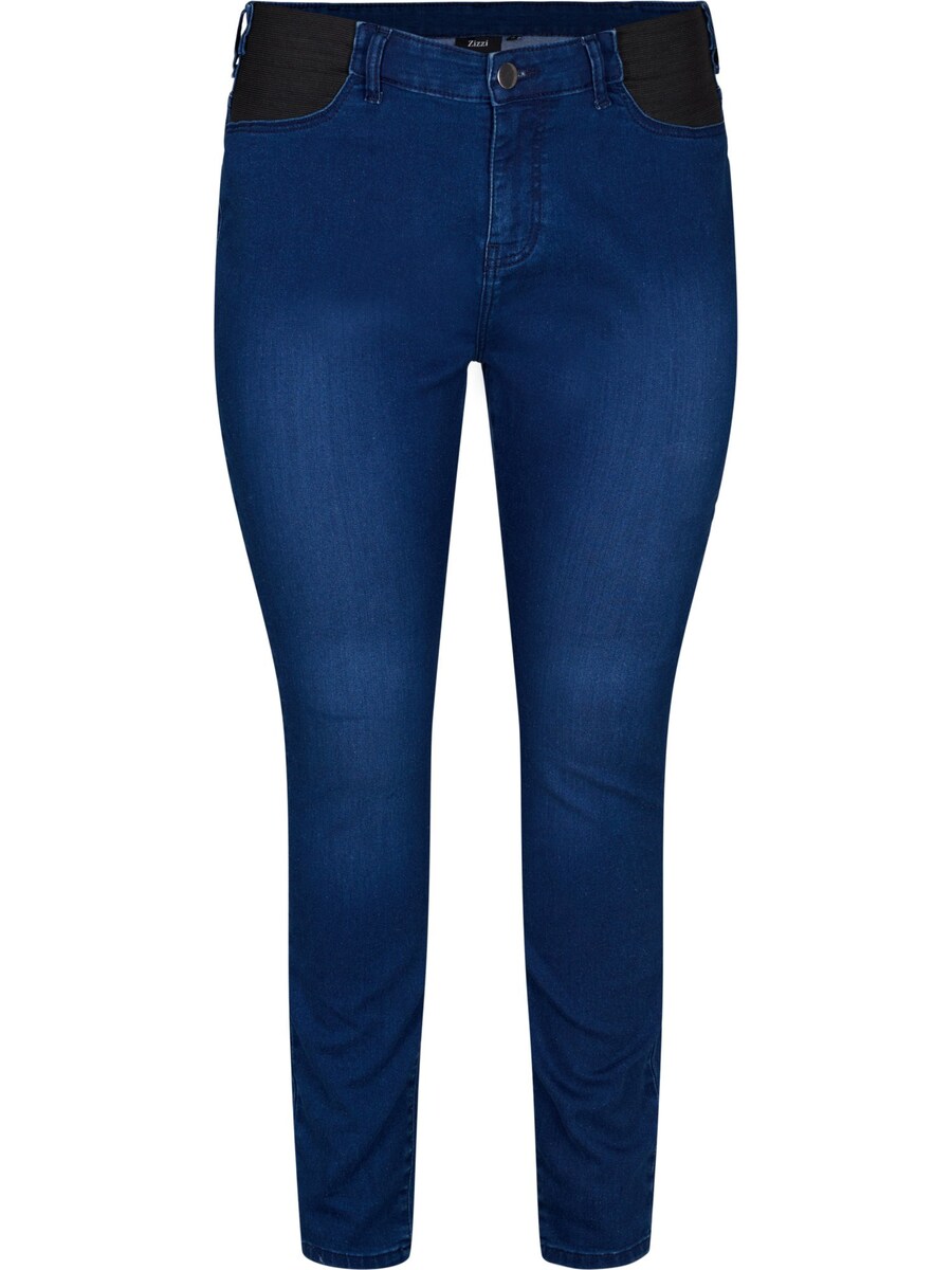 

Узкие джинсы Zizzi, цвет Blue denim/Dark blue