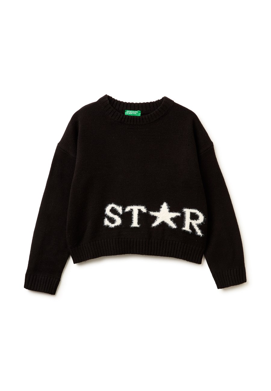 

Джемпер United Colors of Benetton WITH INLAY, Black