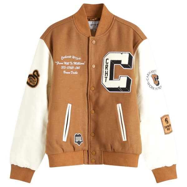 

Куртка-Бомбер Brown Ducks Carhartt Wip, коричневый
