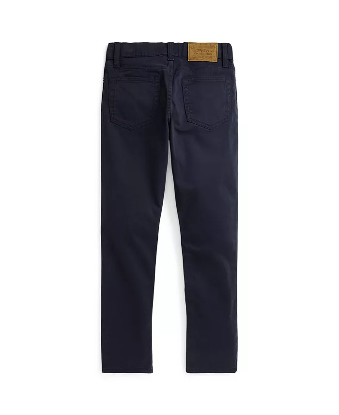 Мальчиковые брюки Sullivan Slim Stretch Sateen для возраста 8-20 лет Polo Ralph Lauren, синий — фото 3