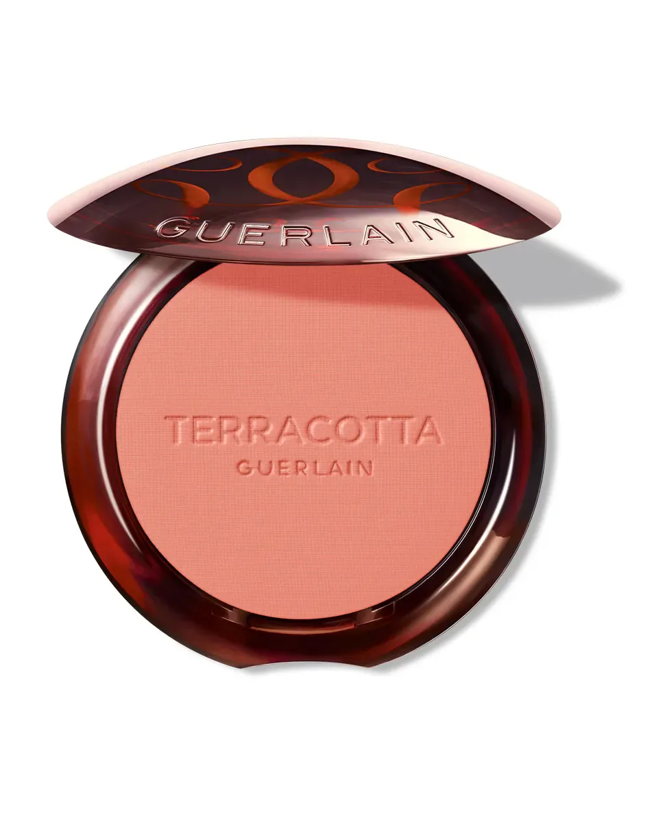 Румяна с эффектом здорового цвета лица Terracotta Blush Guerlain, Coral, Pink, Universal Neutral