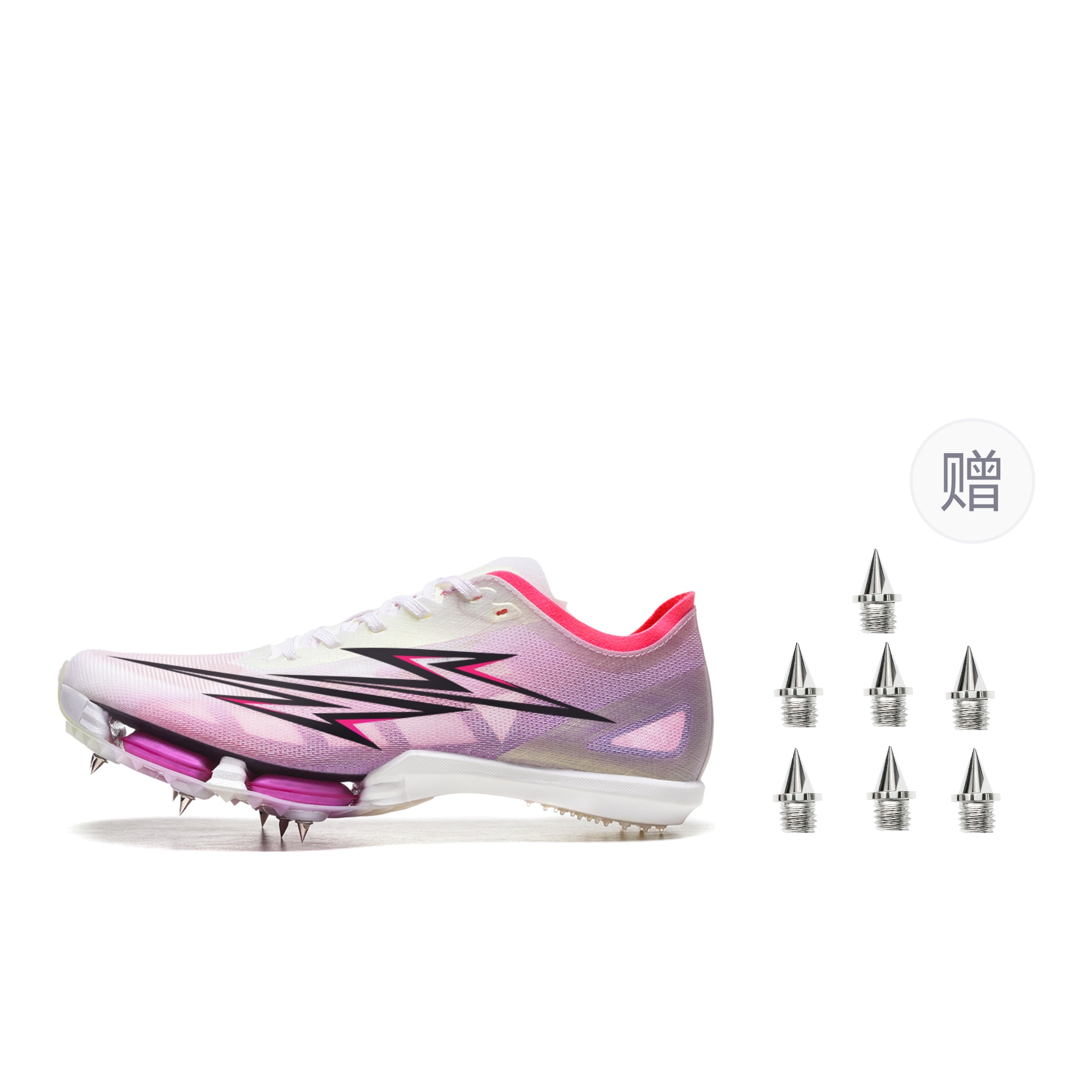 

Dynamic Power Прочные дышащие кроссовки для тренировок и бега Low-Top Unisex белый фиолетовый