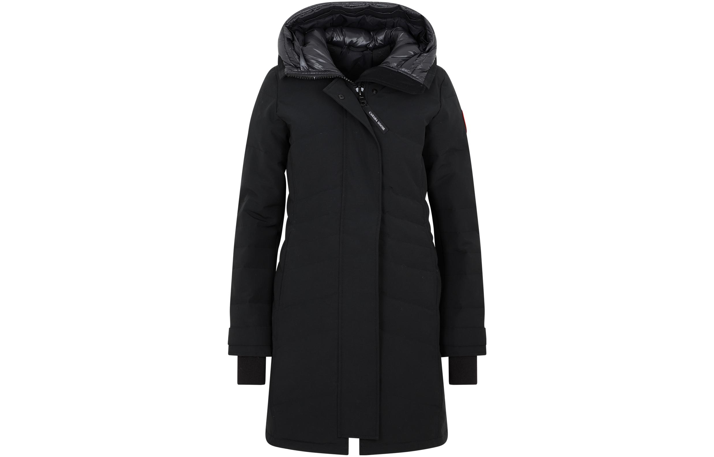 

Капюшон Утепленная Парка Canada Goose, Черный