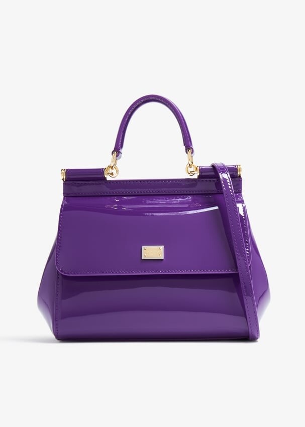 

Сумка Dolce&Gabbana Medium Sicily Handbag, фиолетовый