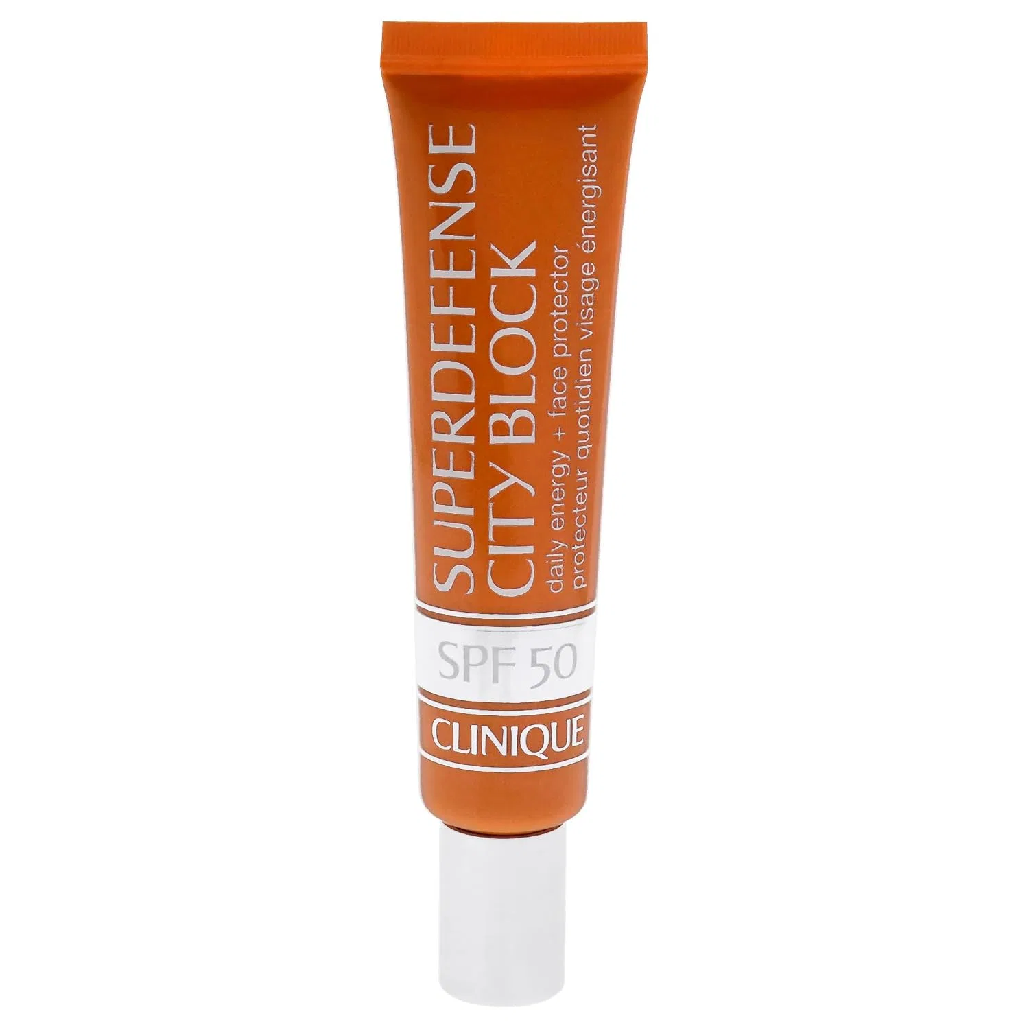 Крем для лица SPF50 CLINIQUE Защитный Superdefense City Block Broad Spectrum Daily Energy + Face Protector, ‎ — фото 2
