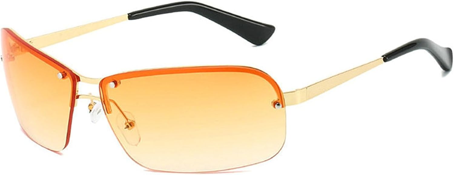 

Солнцезащитные очки Willochra большого квадратного размера для женщин и мужчин, ретро-очки прямоугольной формы, градиентные солнцезащитные очки для женщин, очки с защитой от УФ-излучения UV400, C5