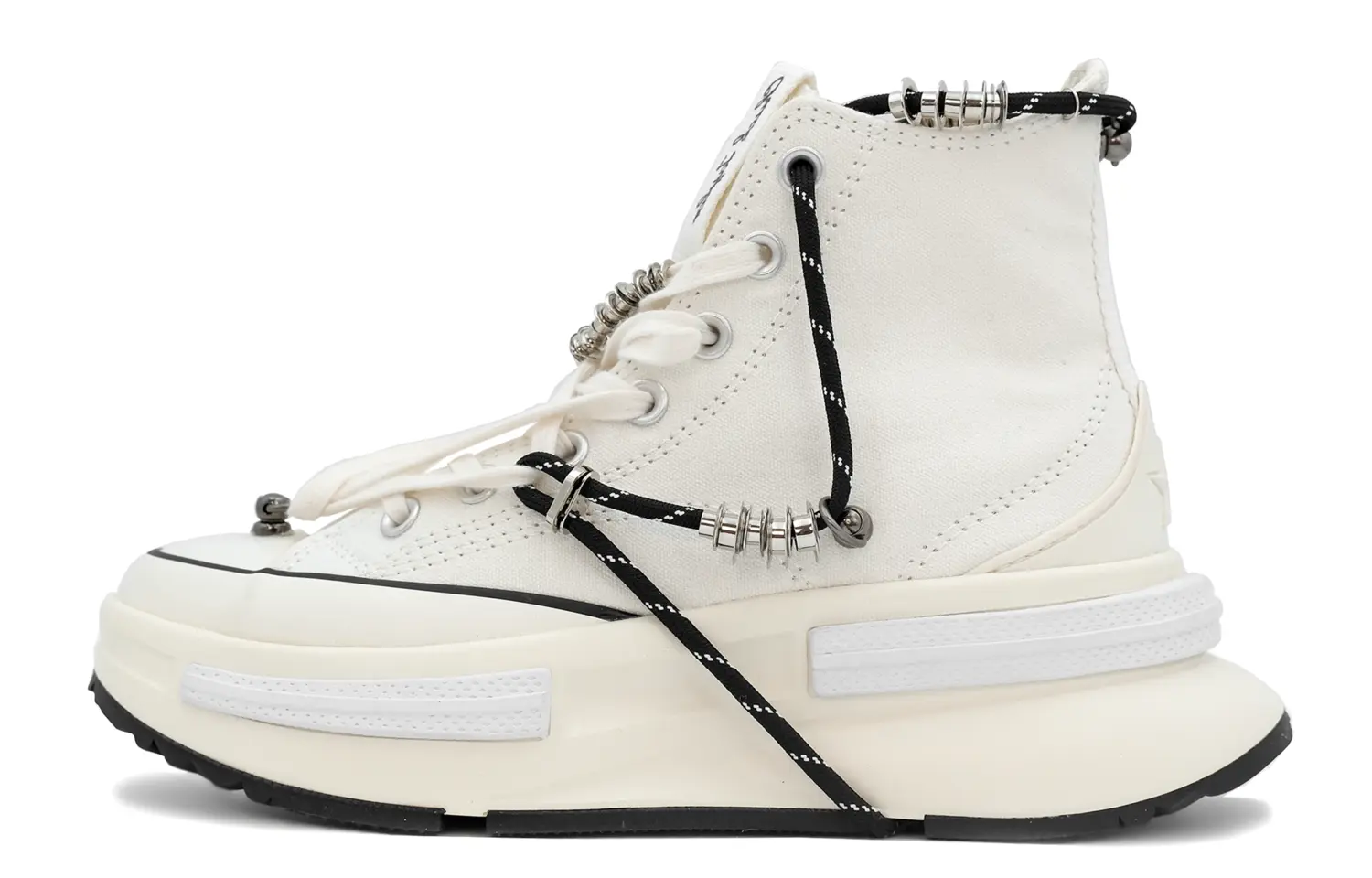 

Кеды унисекс высокие с оттенком белого цвета Converse