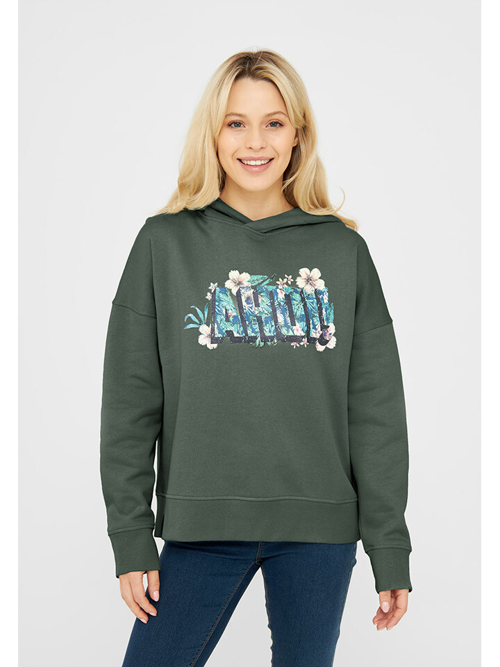 

Толстовка Derbe Hoodie, зеленый