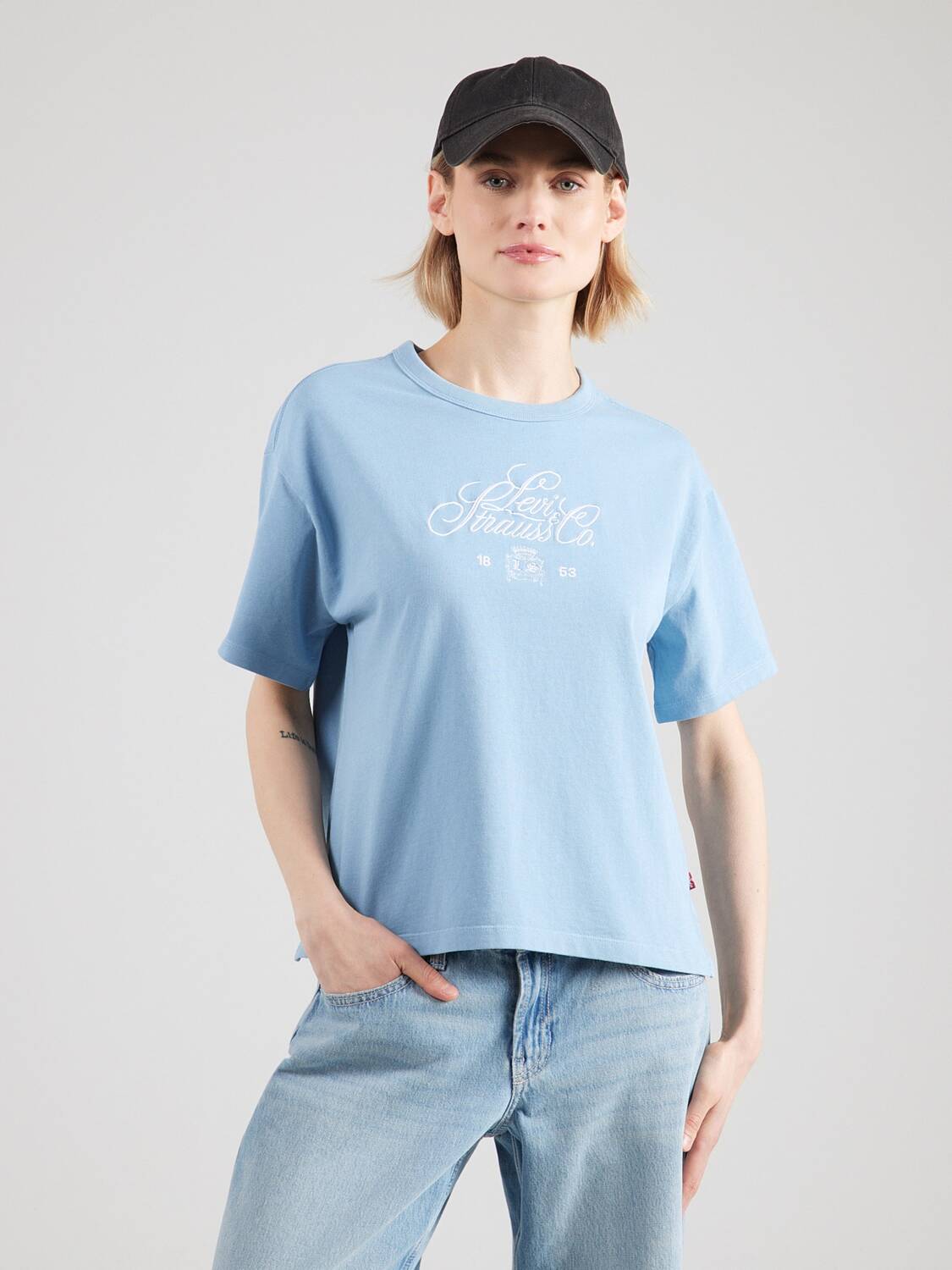 LEVI'S  Футболка в светло-голубом цвете — фото 3
