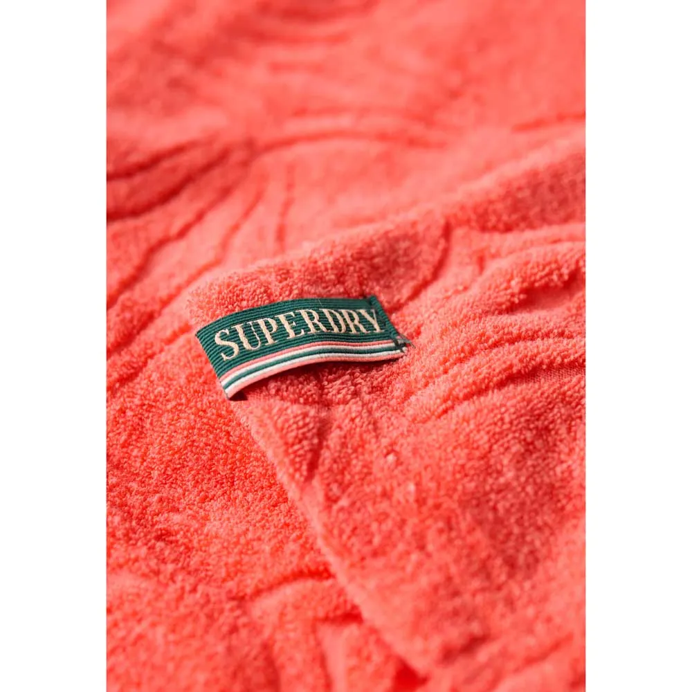 Рубашка с коротким рукавом Superdry Country Club Towelling, оранжевый — фото 4