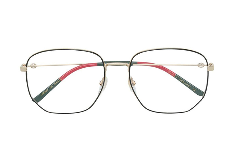 

Пластиковые металлические квадратные оправы для очков унисекс GUCCI