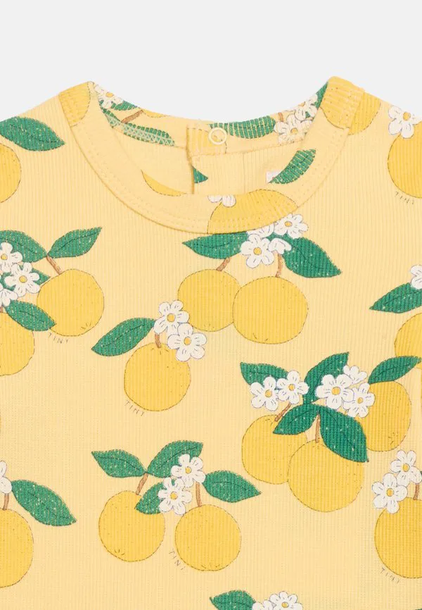 Футболка унисекс с принтом «апельсины» Tinycottons, Mellow Yellow — фото 4