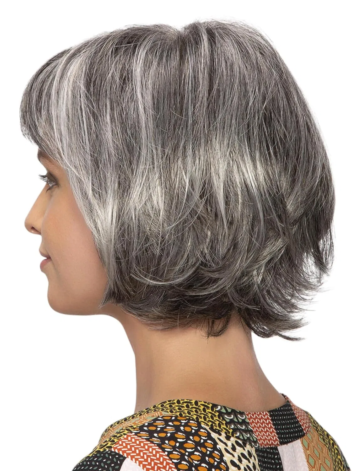 Парик «Maren» из синтетических волос от Trendhair Trendhair Designs By Lofty, Slate, Brightly Highlighted — фото 3