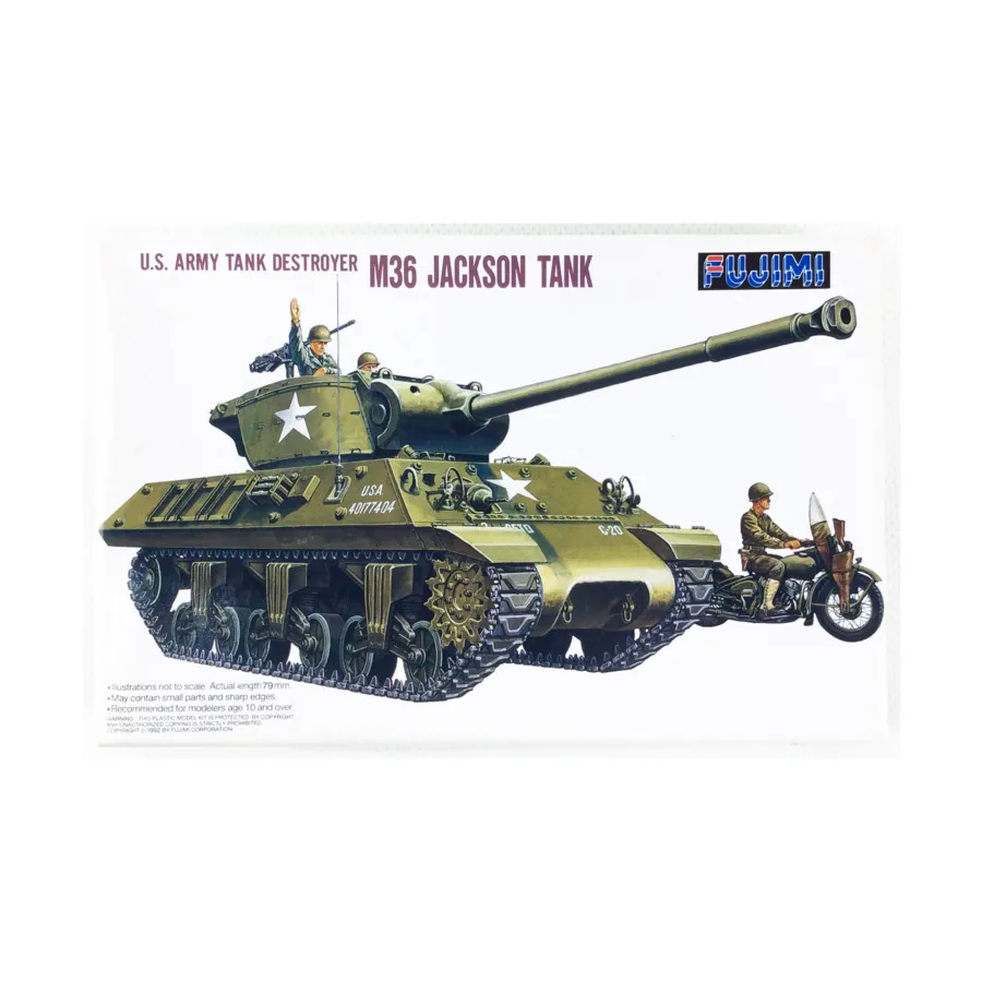 

Истребитель танков армии США M36 Jackson Tank, Fujimi Models - WWII (1:76)