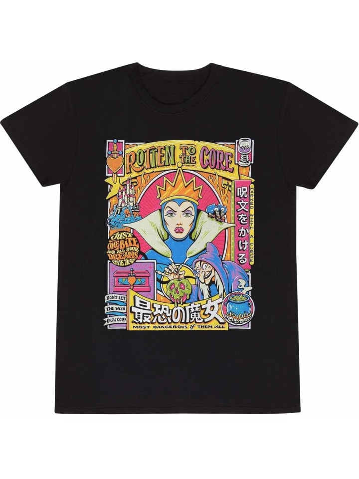 

Футболка черного цвета Snow White