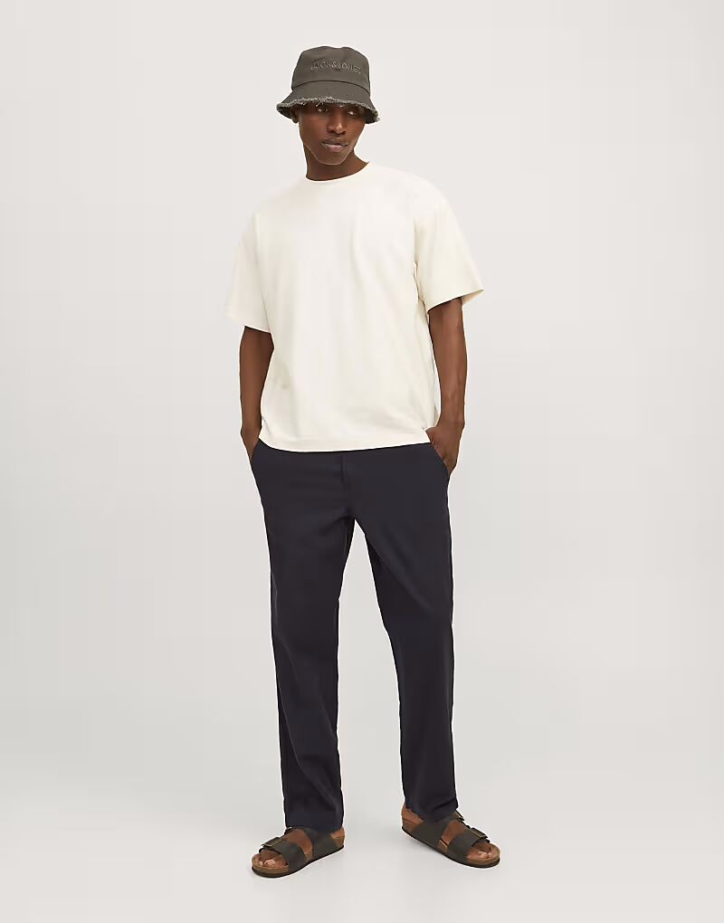 

Брюки чинос Jack & Jones черного цвета