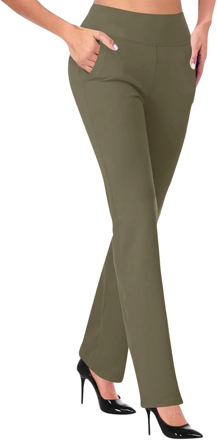 Брюки женские, стрейч, Army Green