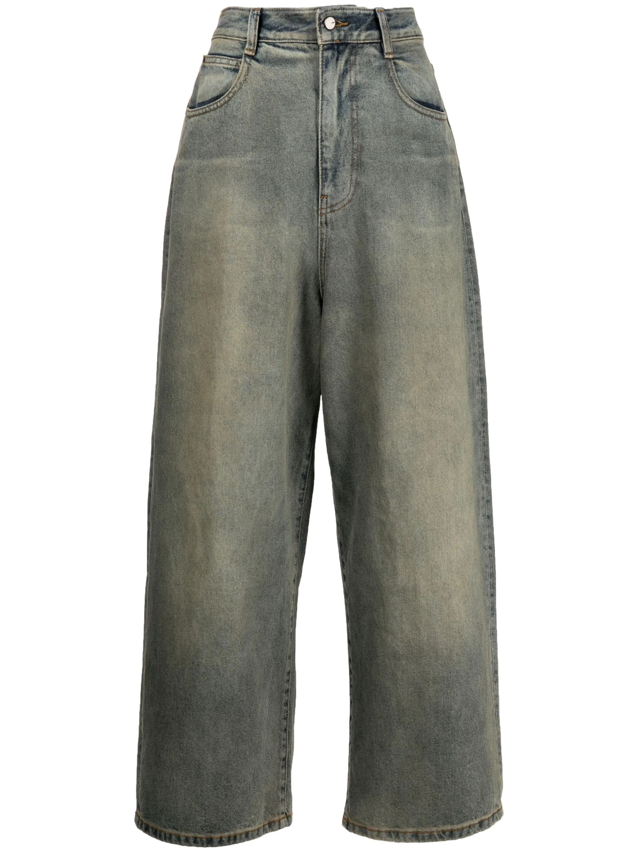 

Джинсы с завышенной талией Jnby, синий