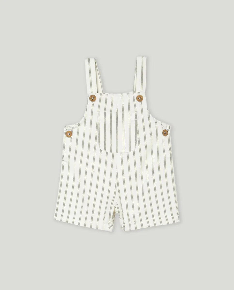 

Короткий комбинезон для мальчика с полосками Baby El Corte Inglés, синий