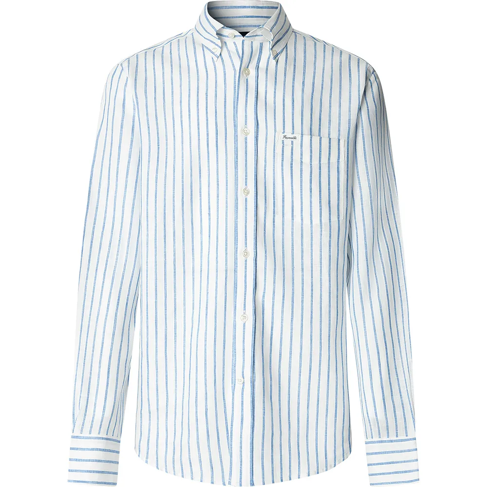 

Façonnable FM302201 Льняная рубашка с длинными рукавами, синий