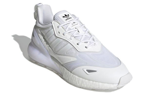 Кроссовки оригинал zx 2k boost Adidas, белый — фото 3