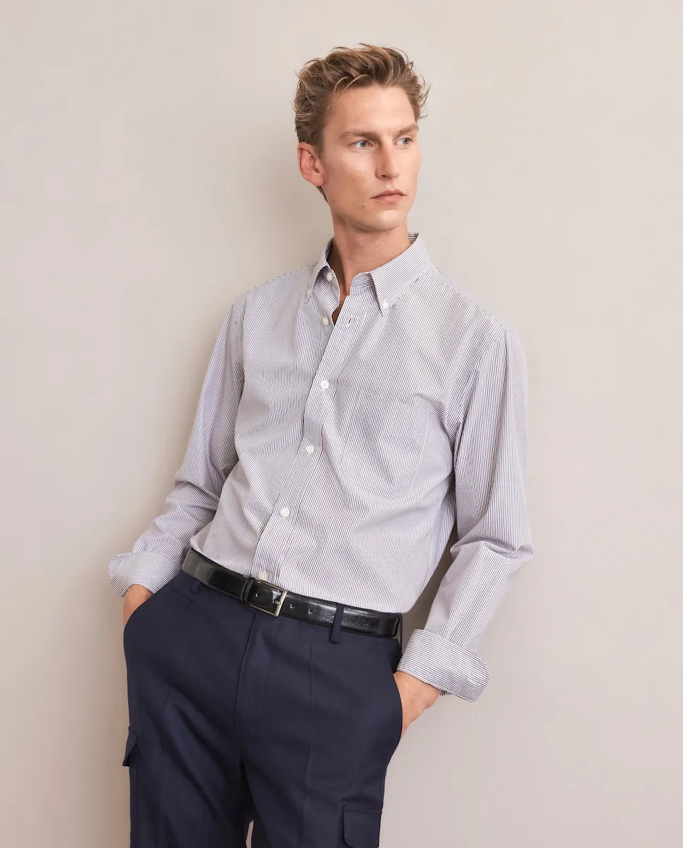 

Мужская спортивная рубашка с длинным рукавом Emidio Tucci, гранатовый