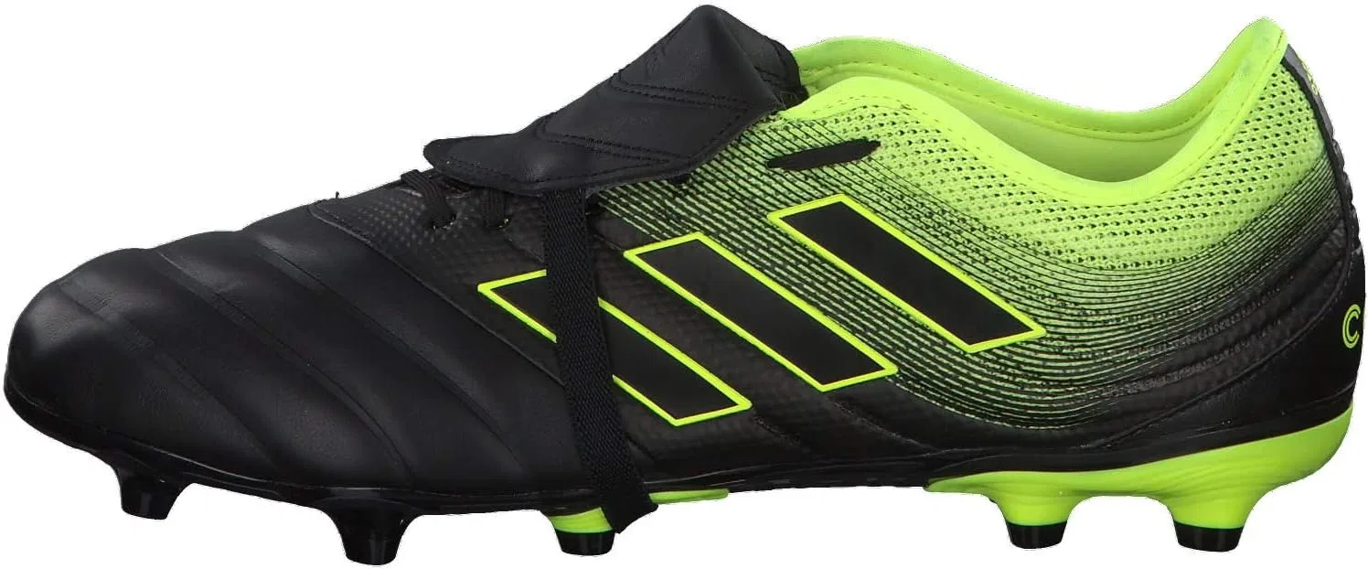 Мужские кроссовки Adidas Copa Gloro 19.2 Firm Ground, Black Core Black Core Black Solar Yellow Core Black Core Black Solar Yellow — фото 3