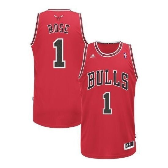

Спортивная футболка men's chicago bulls ( sw ) ross 1 red jersey Adidas, красный