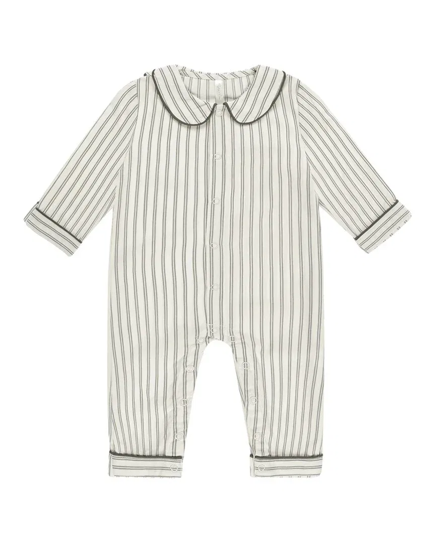 Детский пижамный комбинезон Rylee + Cru Collective, зеленый
