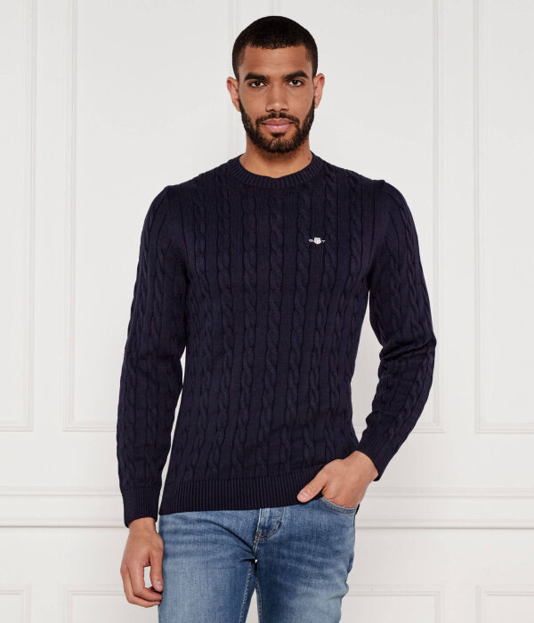 

Свитер Regular fit Gant, синий