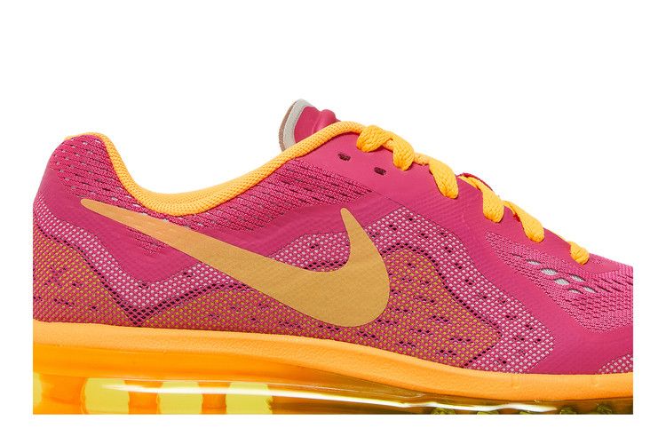 Кроссовки Nike Air Max 2014 GS, Vivid Pink Atomic Mango — фото 2