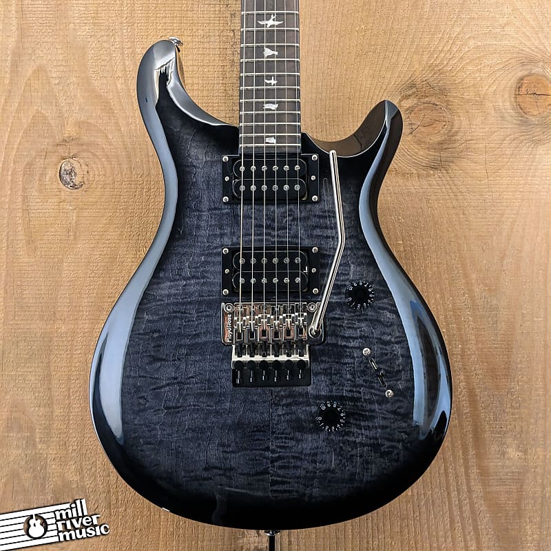 

Электрогитара Paul Reed Smith PRS SE Custom 24 Floyd Electric Guitar Charcoal Burst w/Gigbag