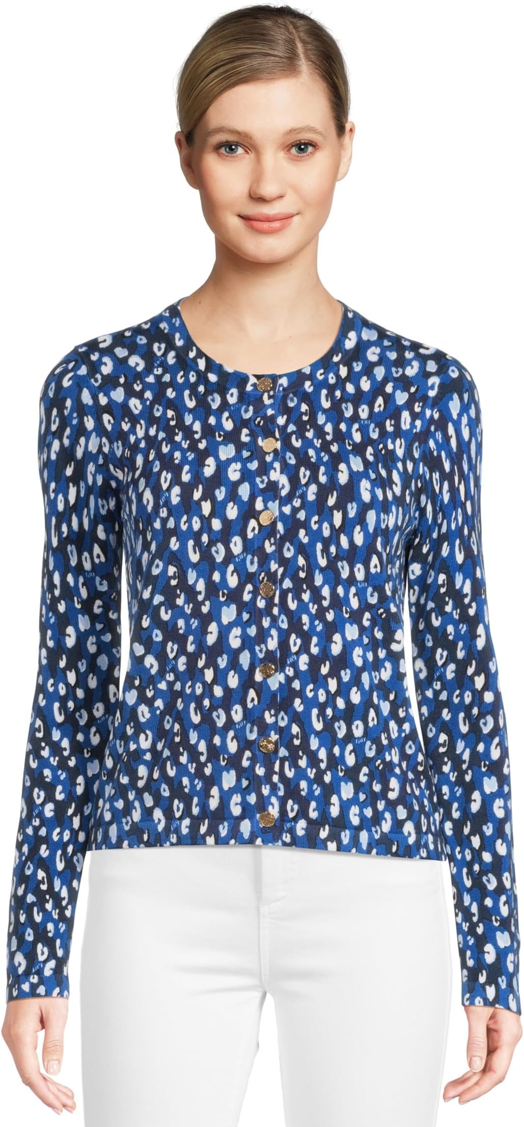 

Кардиган Lilly Pulitzer Fairley Cardigan, цвет Starlight Navy Youre An Animal