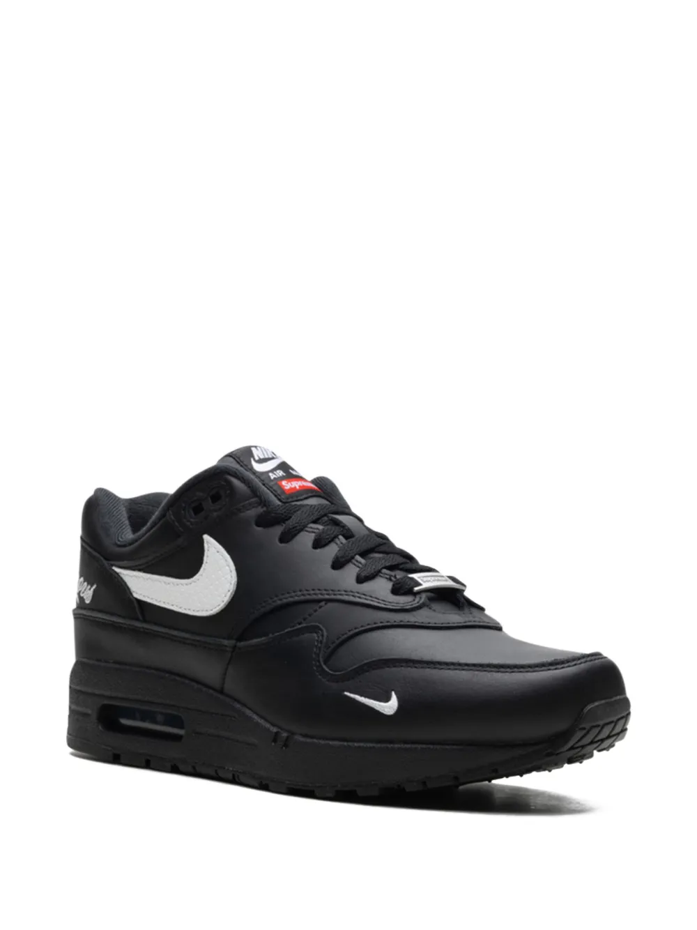 Кроссовки Air Max 1 '87 SP Black/White из коллаборации с Supreme Nike, черный — фото 2
