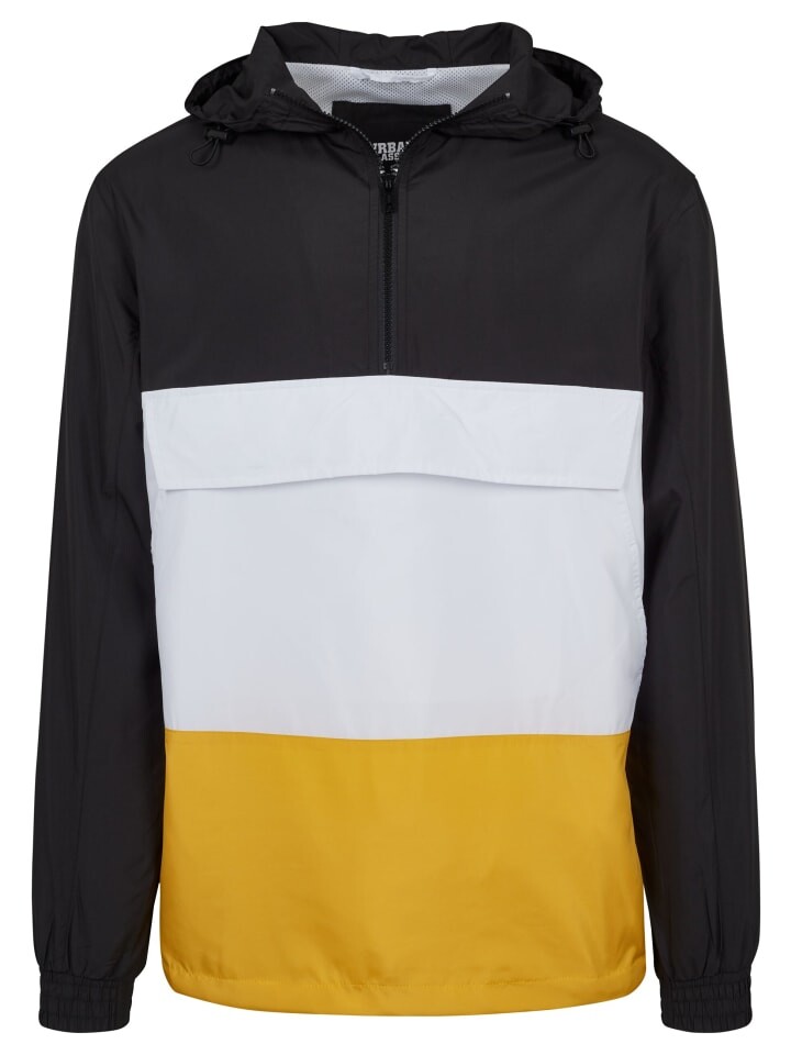 

Демисезонная куртка Urban Classics, цвет blk/chromeyellow/wht