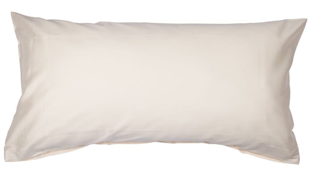 

Наволочка Dream Castle Mako-Satin 40 x 80 см кремового цвета, 100% хлопок Mako, на молнии Traumschloss