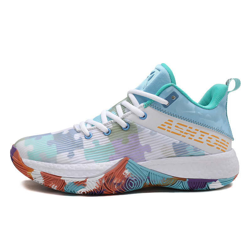 

Баскетбольные кроссовки Basketball Shoes Men Mid-Top Tomay, желтый