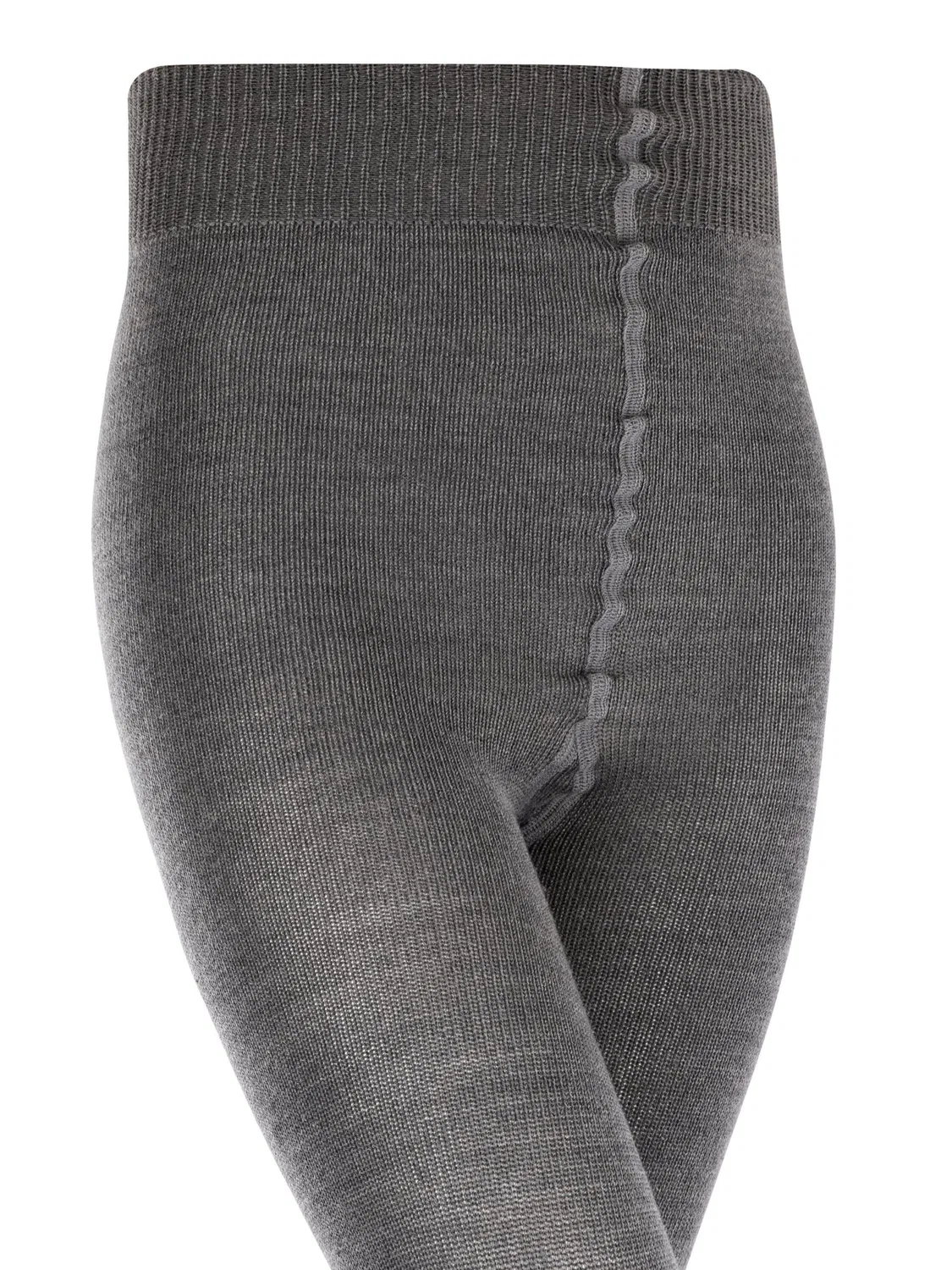 Колготки Falke Comfort Wool темно-серого цвета — фото 3