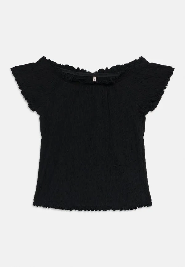 Футболка kogjojo life basic Only Girls, Black — фото 3