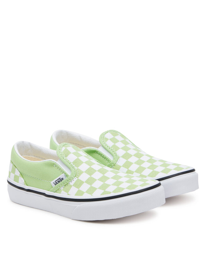 Кроссовки Classic Slip-On VN000D0JE2Y1 Vans, зеленый — фото 2