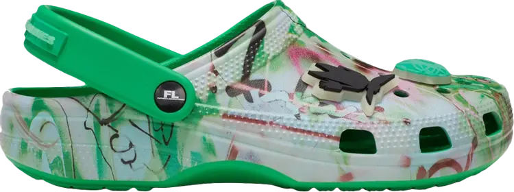 

Кроссовки Futura Laboratories x Classic Clog 'Green Ivy', зеленый
