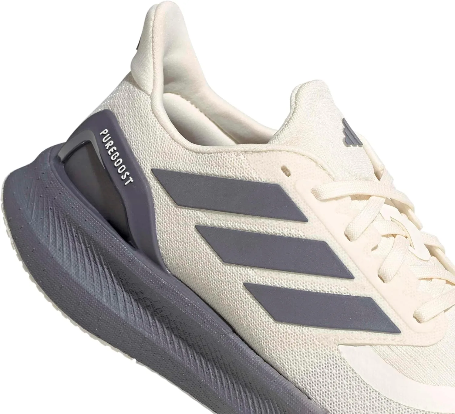 Мужские беговые кроссовки Adidas Pureboost 5, белый — фото 4