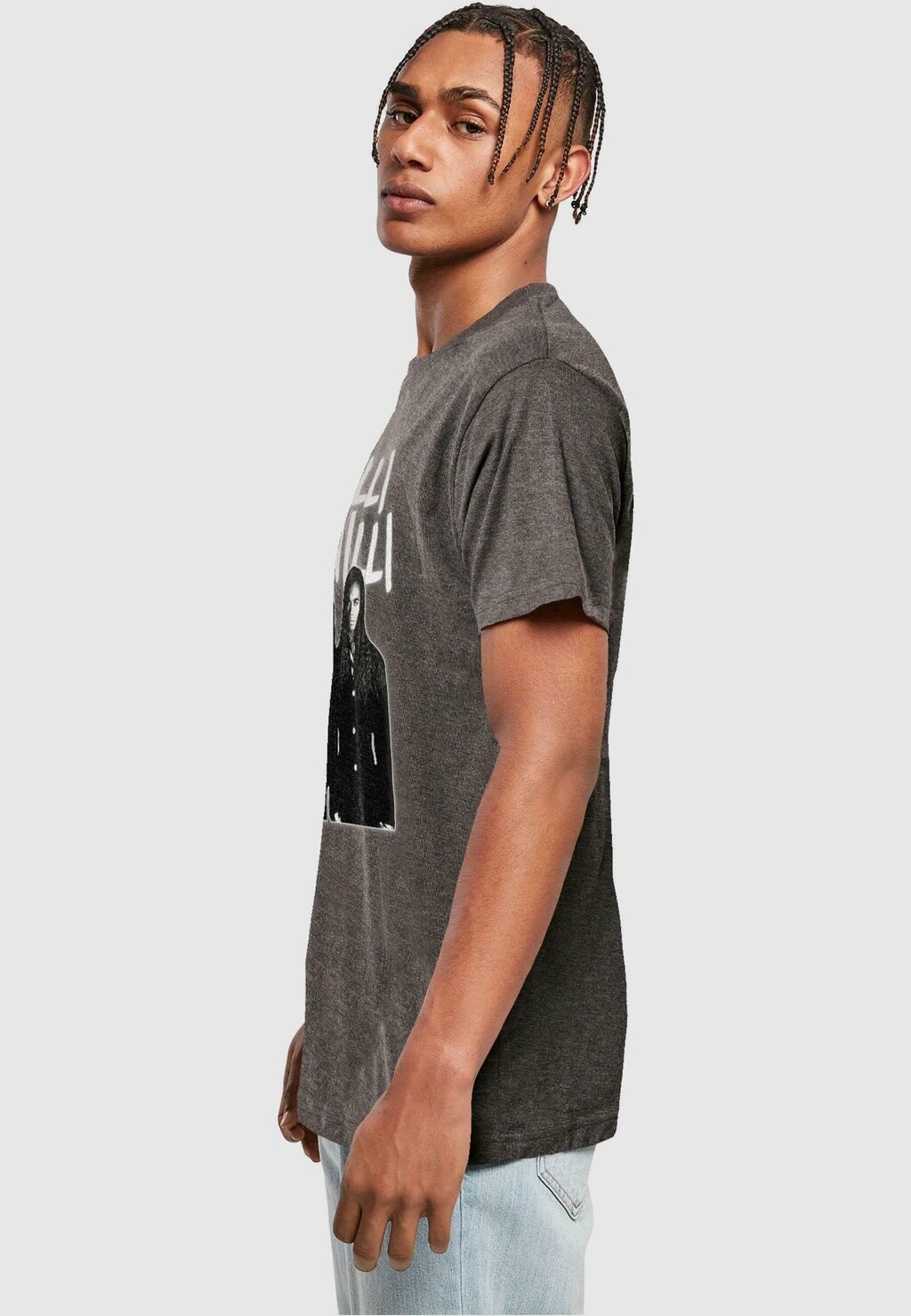 

Футболка с принтом UNISEX MILLI VANILLI YOU KNOW IT IS TRUE TEXT Merchcode, темно-серый