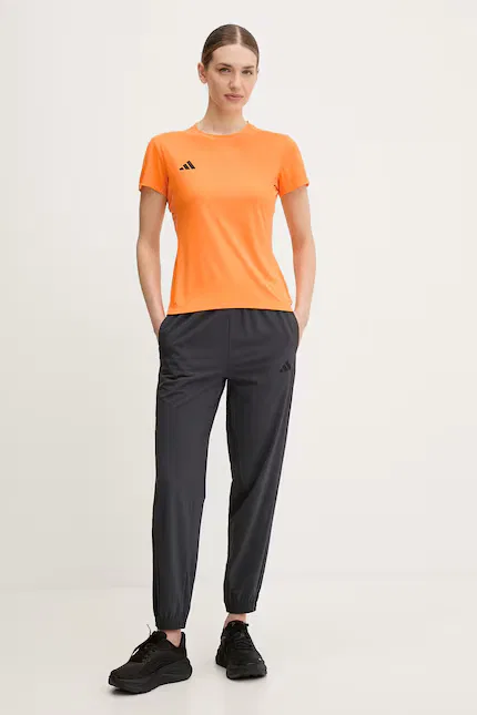 Футболка с коротким рукавом Adizero Adidas Performance, оранжевый — фото 2