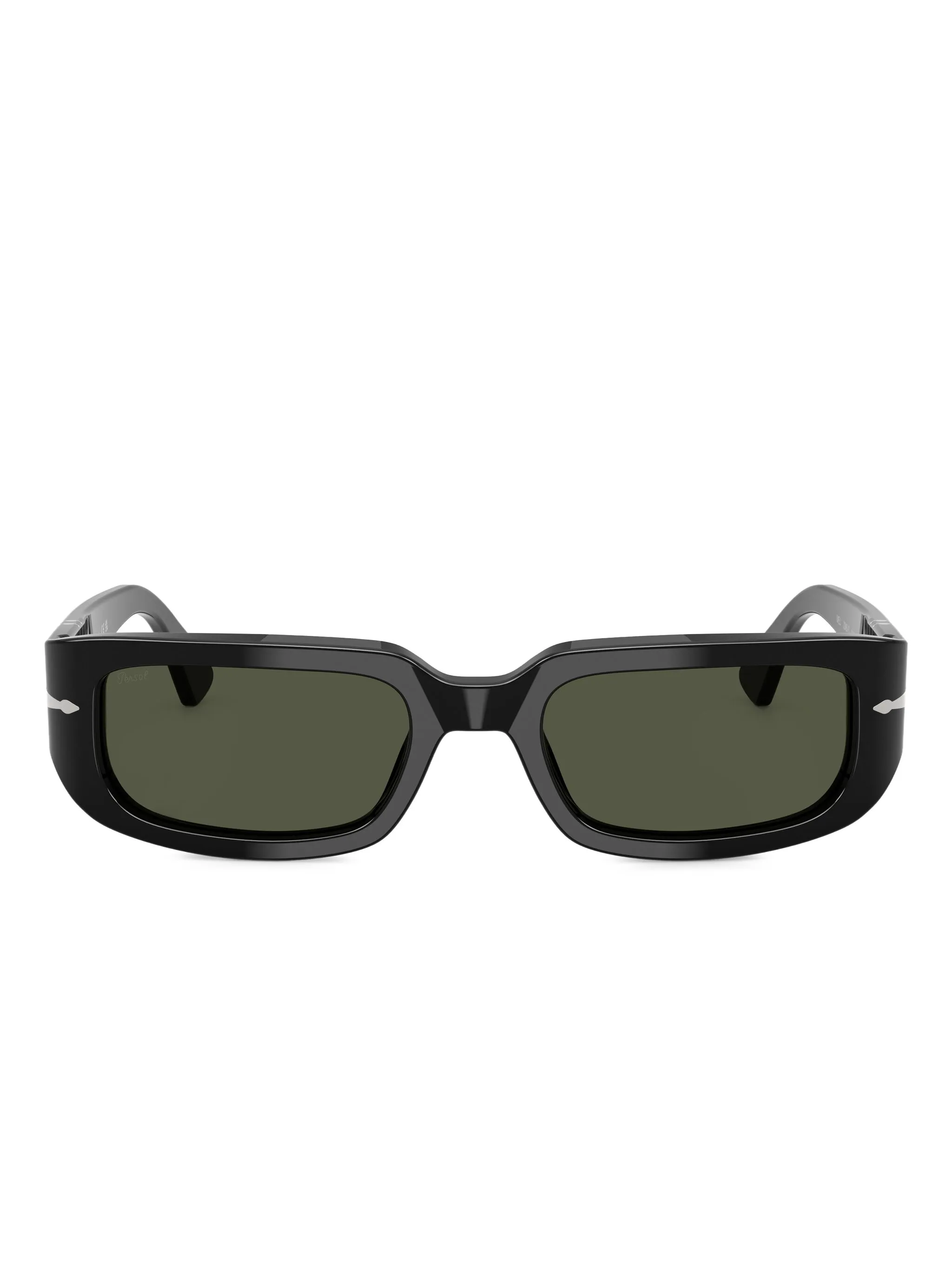 

Солнцезащитные очки в прямоугольной оправе Persol, черный