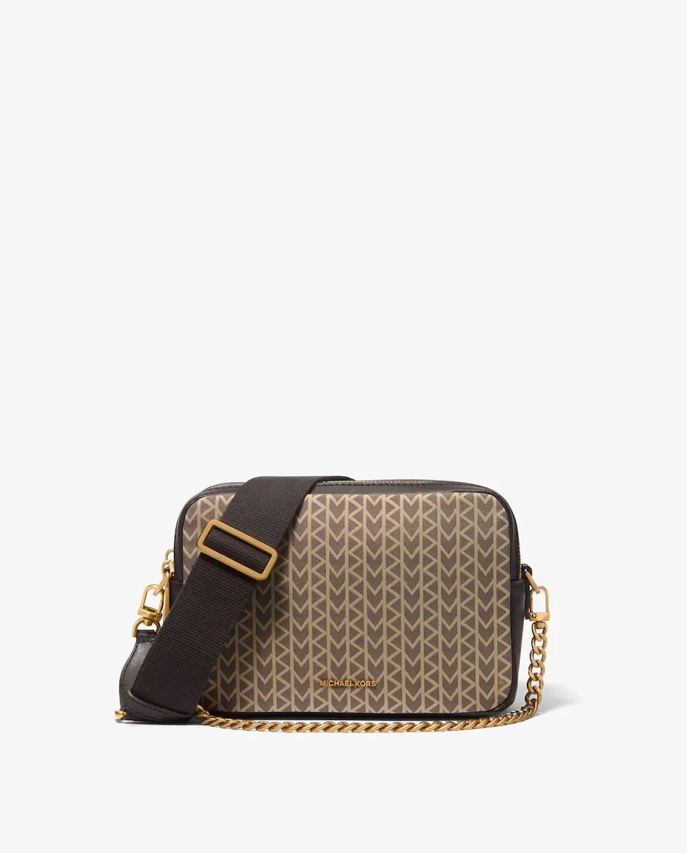 

Женская сумка-бандо Bryant с принтом Michael Michael Kors, серо-коричневый