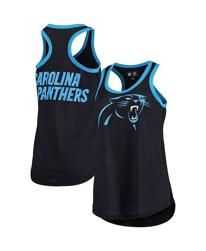 

Женская черная майка-топ Carolina Panthers Tater G-III 4Her by Carl Banks