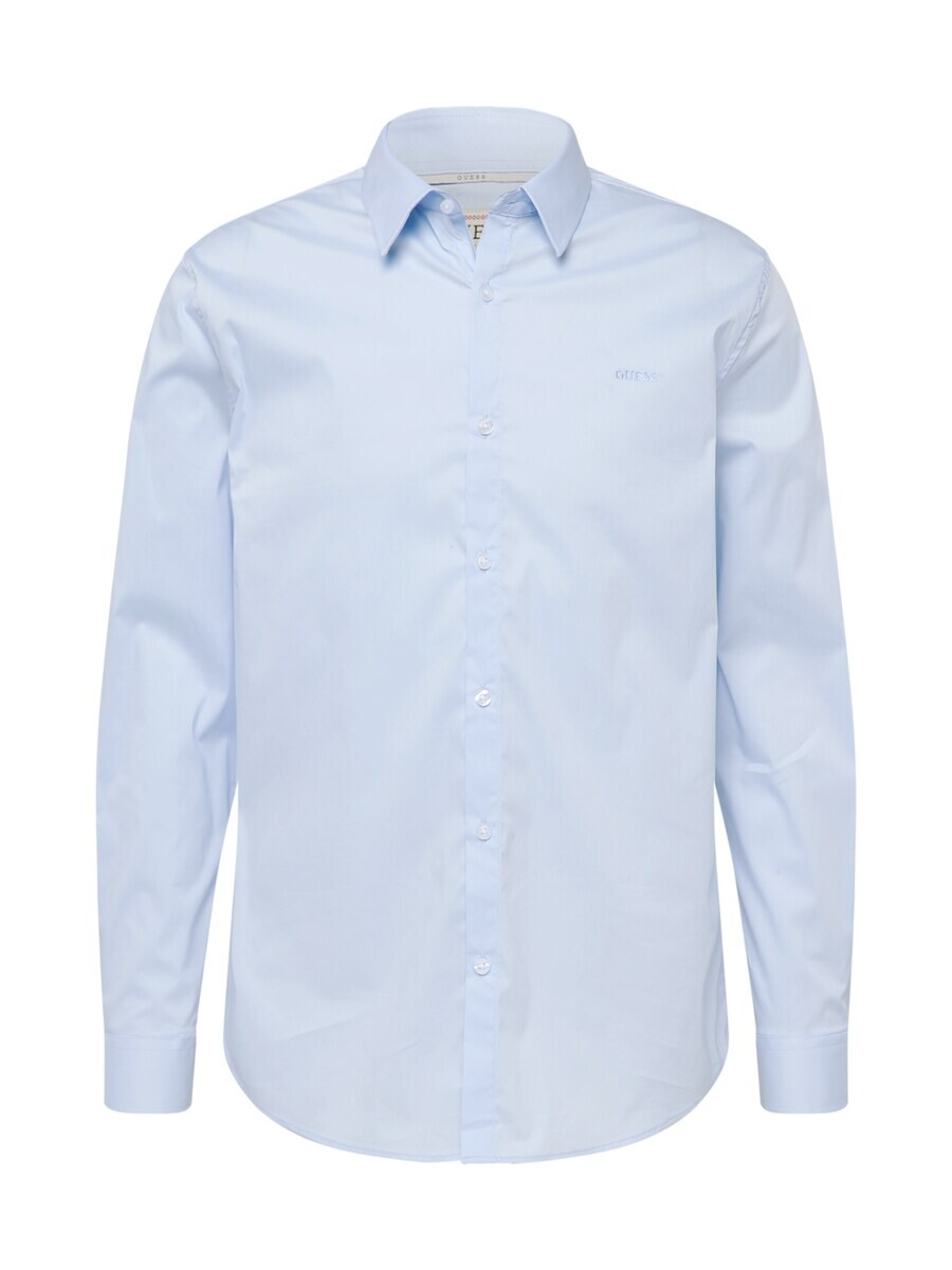 

Рубашка GUESS Slim fit Button Up, светло-голубой