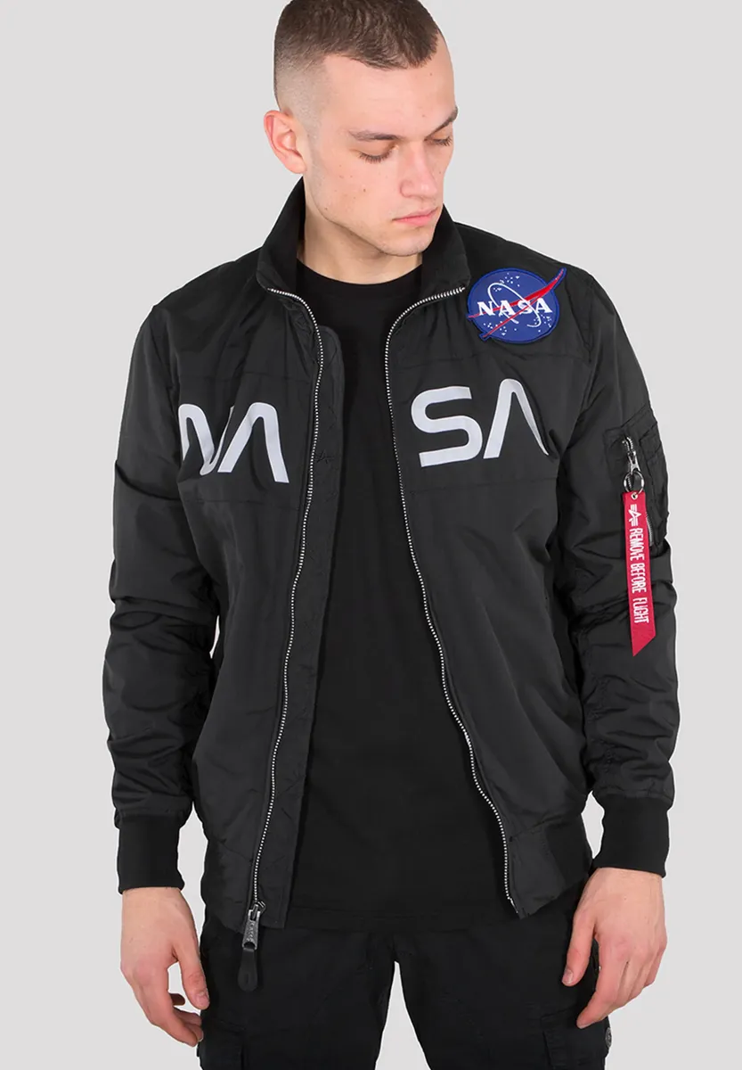 

Куртка-бомбер Alpha Industries " Alpha Industries Мужчины - Куртки-бомберы NASA Jacket", черный